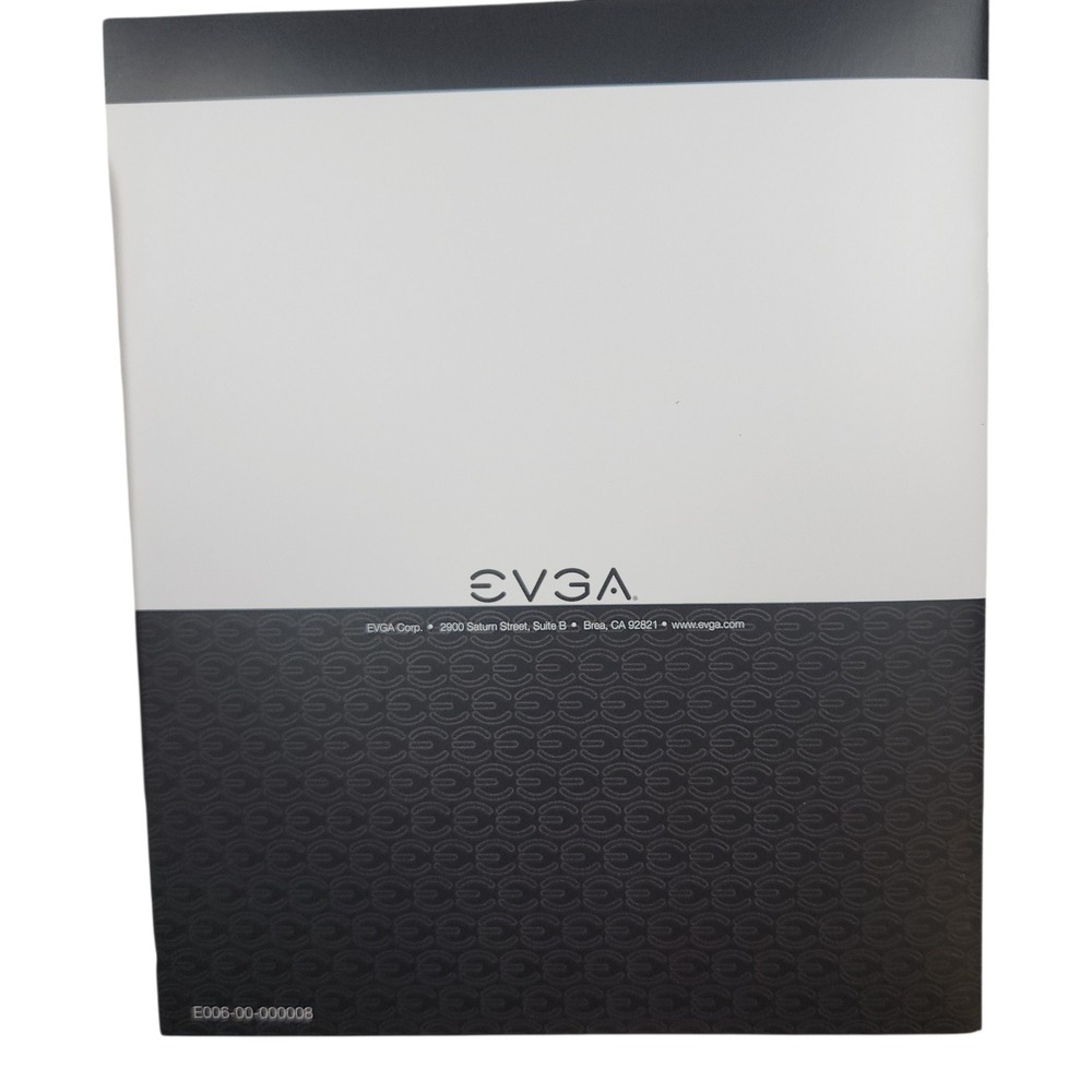 EVGA GeForce 500 Series Driver Installation Disc & User Guide Manual 11-560-99-1 - Picture 2 of 6